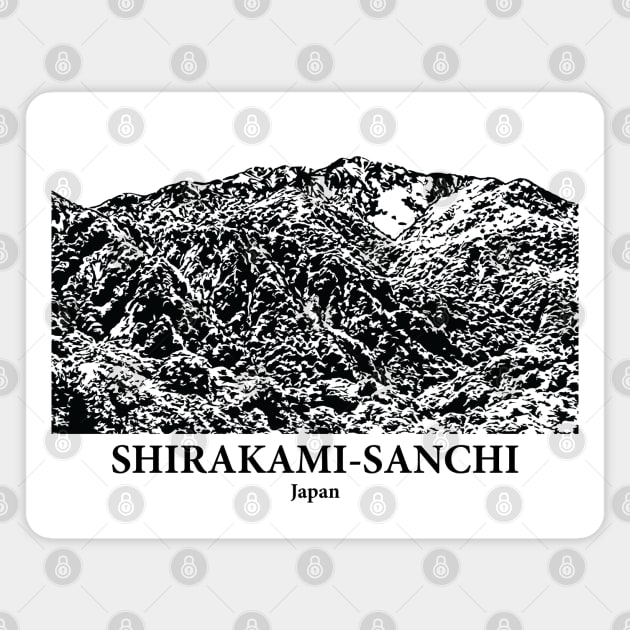 Shirakami-Sanchi - Japan Magnet by Lakeric